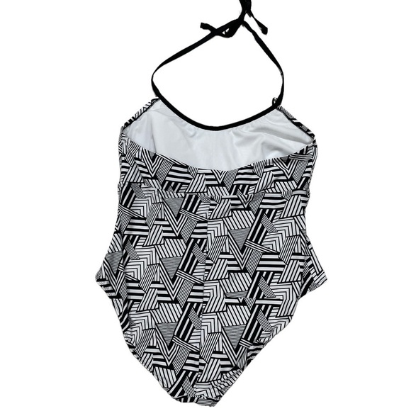 NWT Joe Boxer Women’s Plus Size 3X Fringe One Piece Swimsuit Swimwear - Picture 2 of 8